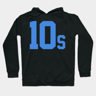 10s Tennis Player Logo by CoVA Tennis Hoodie